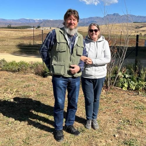 Frank and Nikki - co-founders of Frank's Honey Company